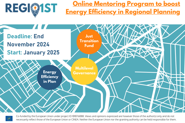 Regio1st launches a new Mentoring Programme